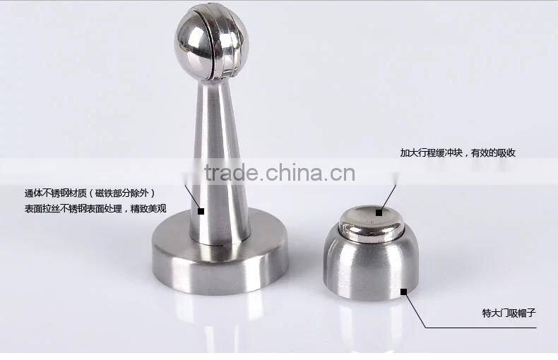 High intensity magnetic separation door stopper