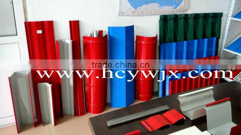 Automatic Color Steel Ridge Cap Sheet Machine