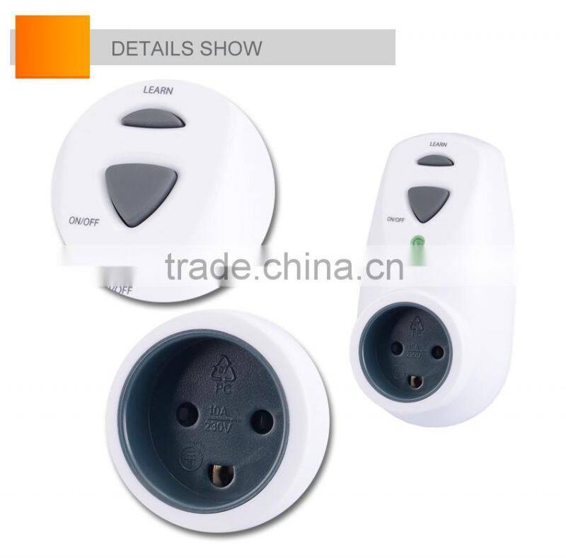 EU Wireless remote control switch socket
