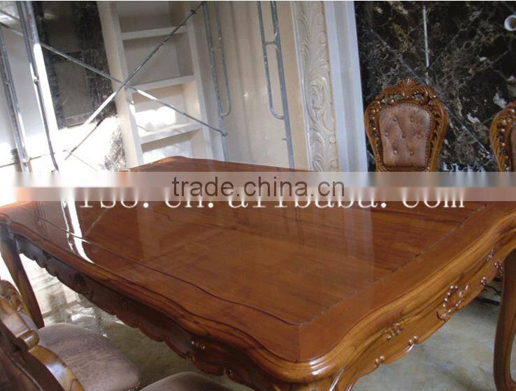 Silicone 2mil PET high gloss protective film for furniture