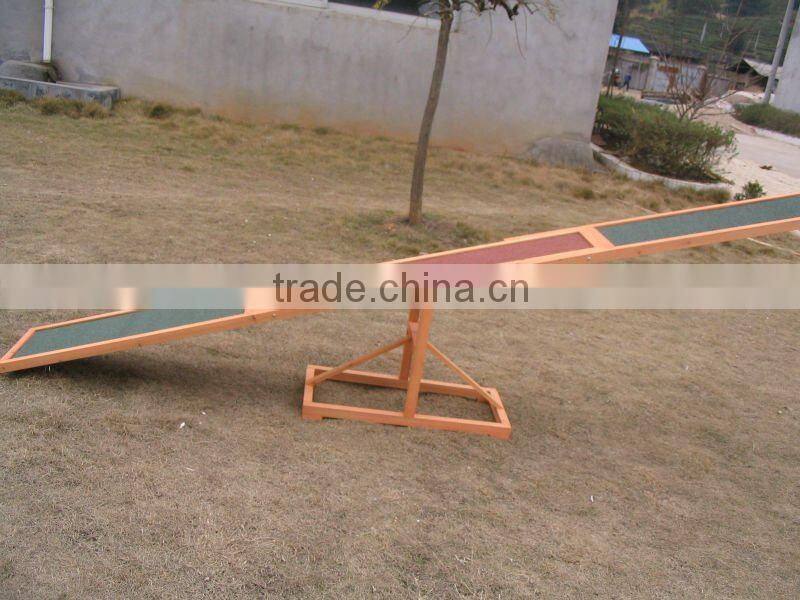 Pet Dog Agility Training See Saw Wobble Board 3M