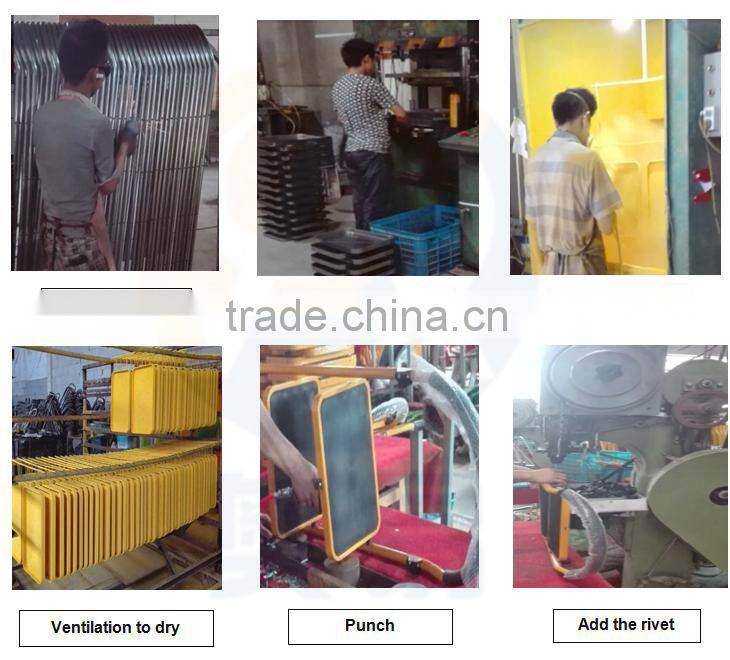 Steady 2 step metal ladder with handrail AY-T002 EN131 approved