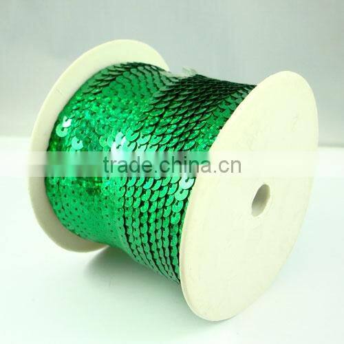 fancy PVC sequins trim