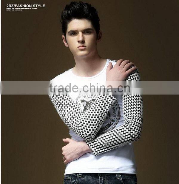 Low price stylish custom design logo imprint men t-shirt