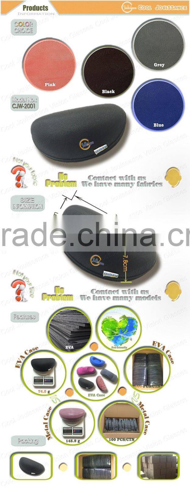 2016 New style top popular eva material box for glasses with free sample for sale in Wuxi