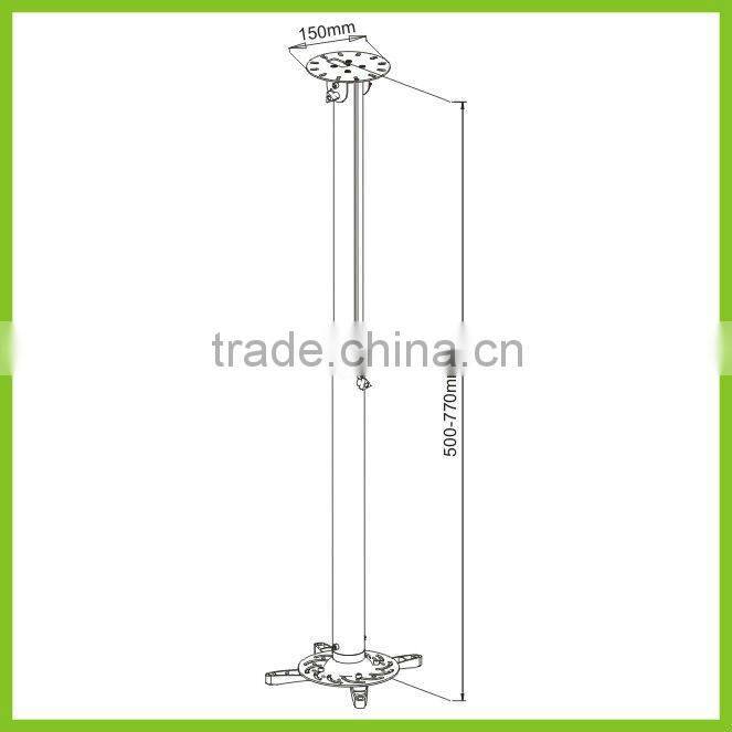 PM200 50-77 Universal Projector Wall Bracket