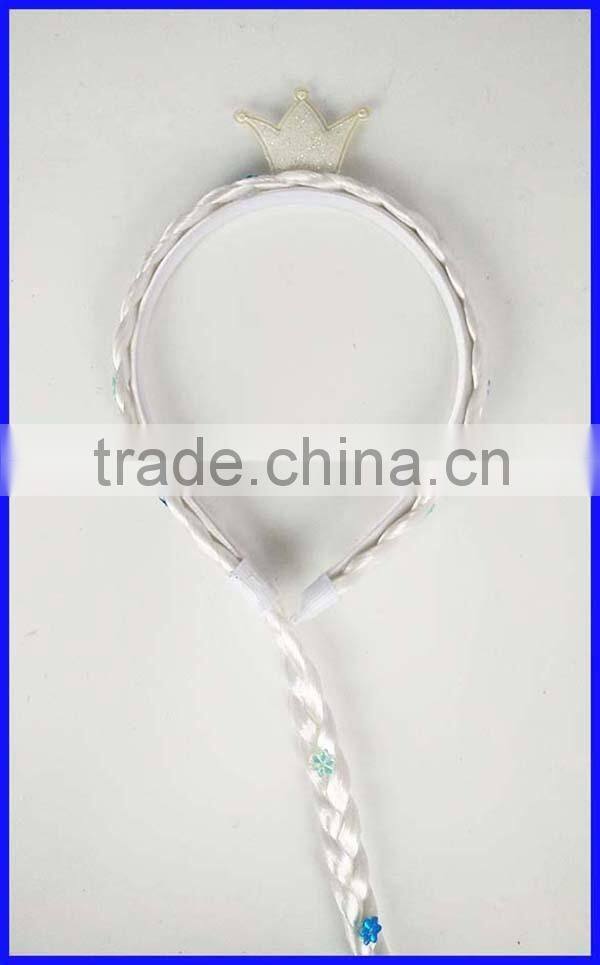 2015 new fashion princess Elsa Anna frozen hair wig