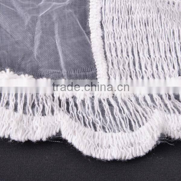 hot sale organza bottom square pattern african vintage lace fabric