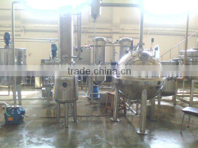 GMP standard SUS316 concentrator