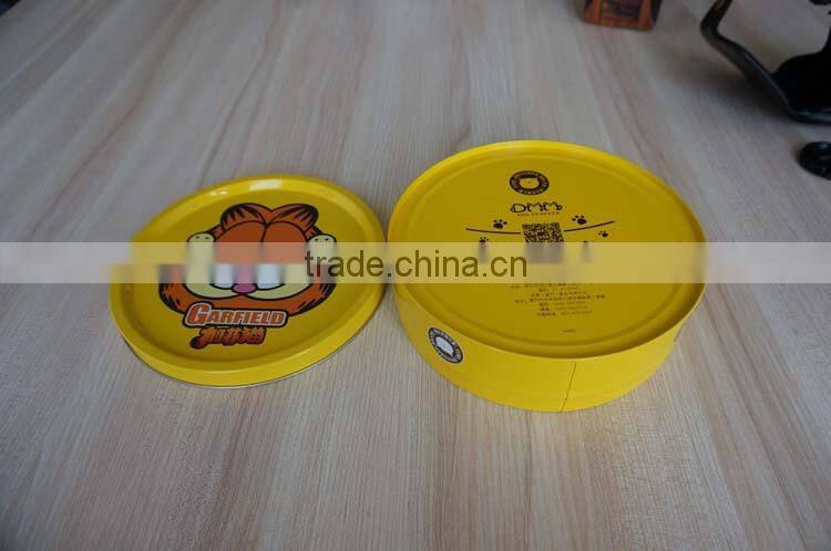 GARFIELED Round Food Can