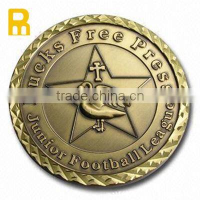 High Quality Anodized Aluminum bespoke medals with top quality