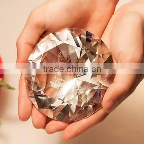 Delicate Crystal Card Holder Pen Holder