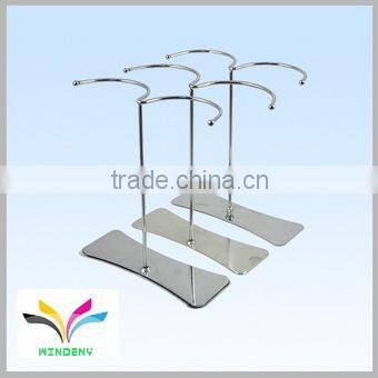China manufacturer high quality hot sale display stand metal wire durable floor standin barbell rack