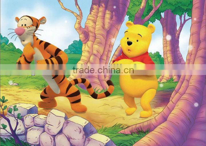High quality lenticular 3d cartoon animal pictures