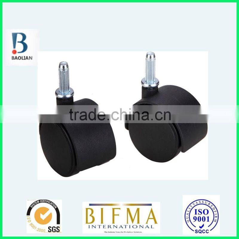 Cheap durable 30mm nylon swivel light-duty caster for furniture