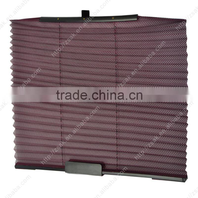 SUN CUT 2 Pieces Pleats Curtain Shade For Auto Car