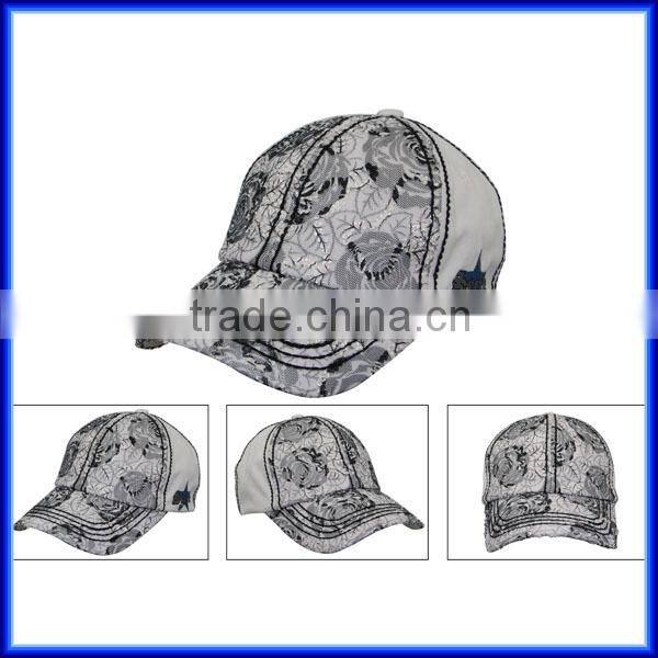 Custom straw and paper pattern baseball Cap snapback Hat fashion cap