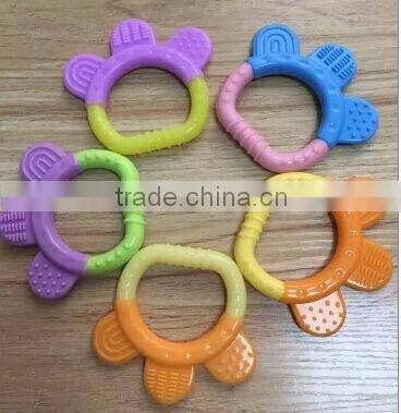 Manufacturer OEM cute banana silicone baby toy baby teether