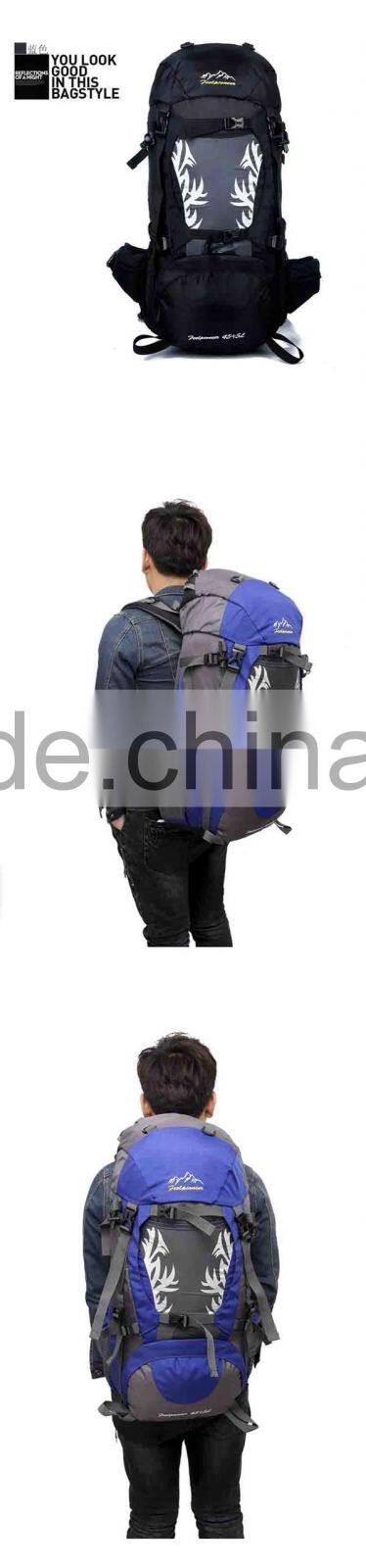 Custom outdoor sprots hiking waterproof backpack