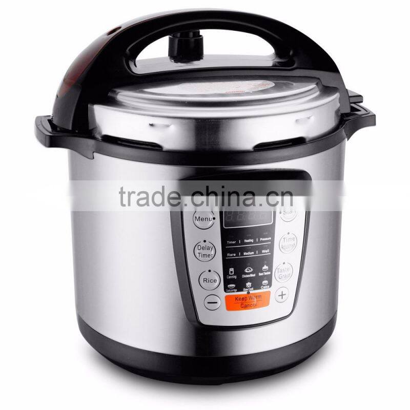 ETL Approval 5L Stainless steel digital multi electric pressure cooker - HDP-Y0502E