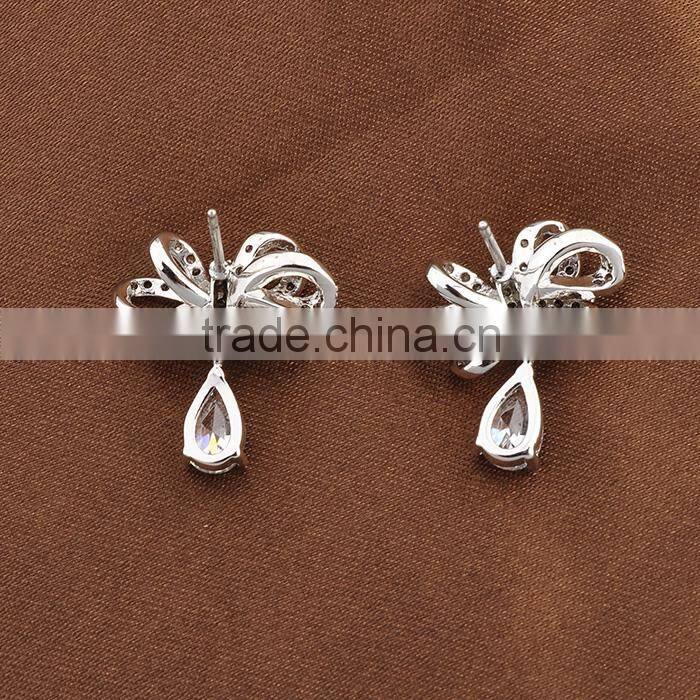 Custom Jewelry Wholesale Bow Dulhan Necklace And Earring Sets