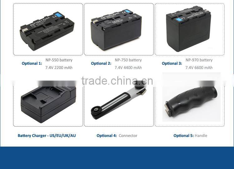 Professional VL-012 Video Shooting LED Light For DV Camcorder And Camera