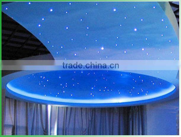 RGB colorful LED plastic Fiber Optic Star Ceiling Kit Light sky star ceiling light