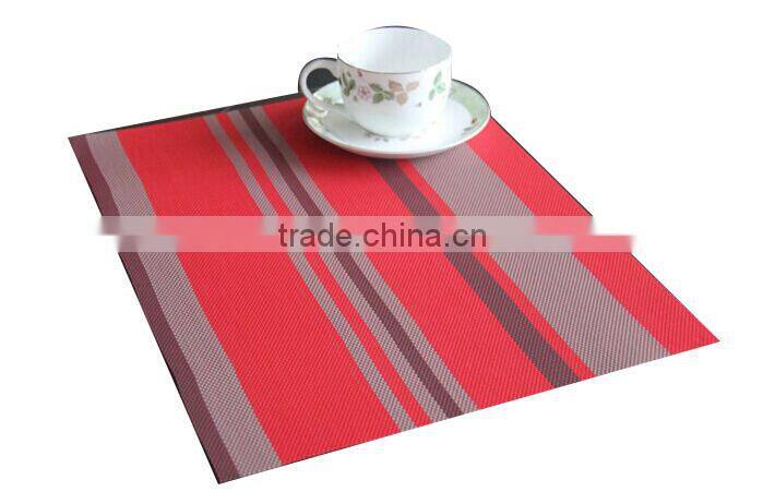 Good Durable PVC Woven Tablemat/Dining mat