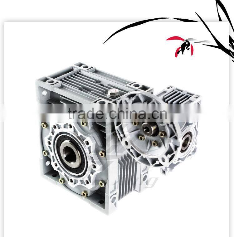 Conbination combo Die Cast Aluminum Alloy NMRV030-050 Worm Speed reducer ,GearboxsWith dc ac Motorgearing arrangement