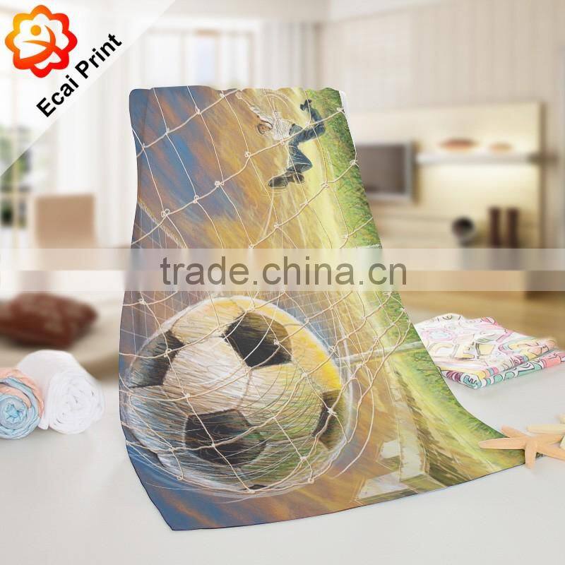 Retail dropship printed sublimation gym towel with designs