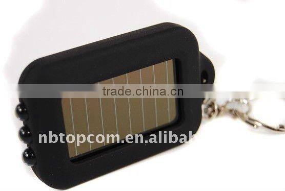 new fashion solar led key chain