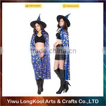 2016 Top quality cosplay cape for girls sexy witch cape costume