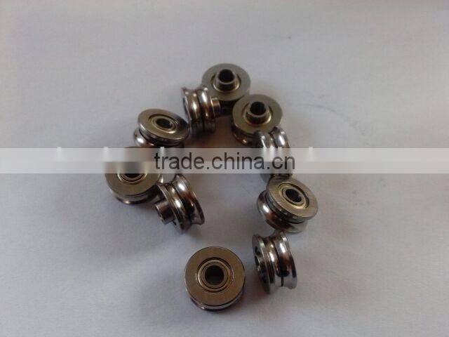 China Alibaba LV204-57ZZ V groove track roller bearing with size 20*57*22mm