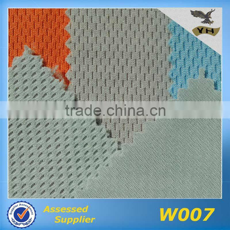 100%polyester latest basketball jersey fabric for nba jersey