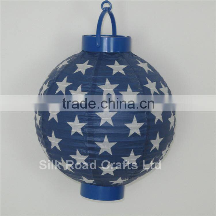 Hot selling battery operated lantern with plastic holder