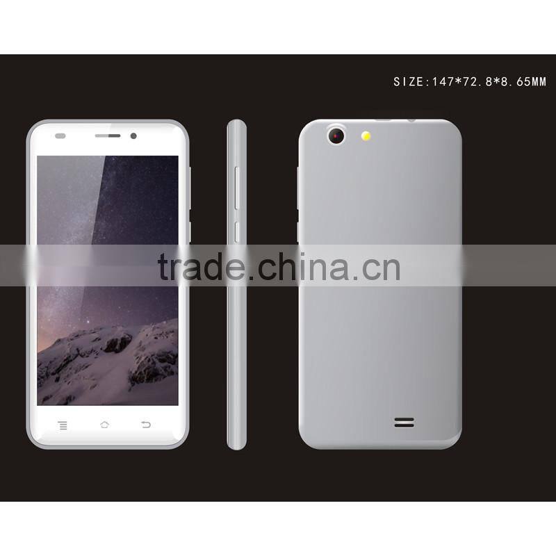 MTK6580 Quad Core 1GB/8GB Android 5.1 HD 8MP 3G cheapest smartphone