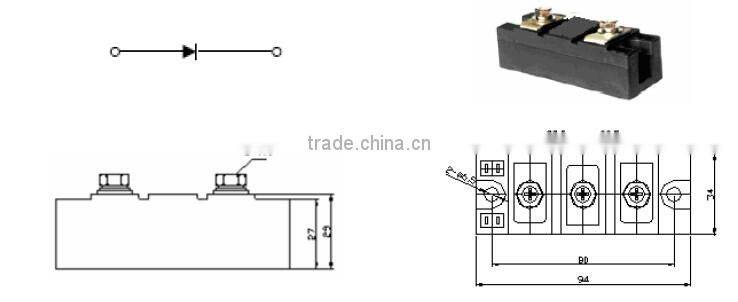 2200V Electronic components integrated circuit diode module
