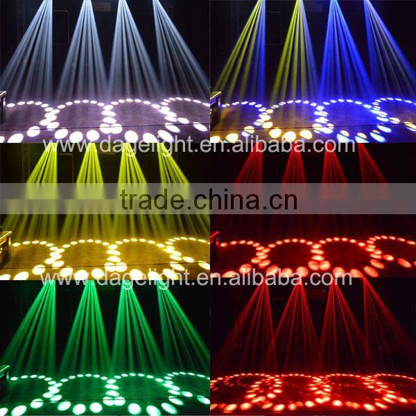 Powerful 24 prism beam moving head halogen lighting