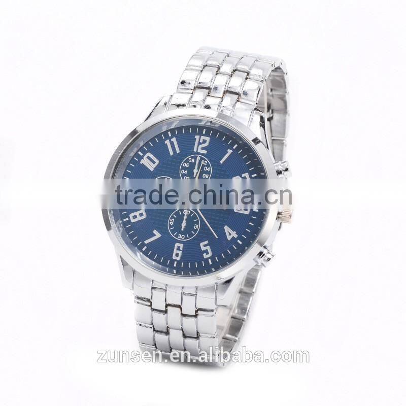 2016 High Quality Sports Watches Men Fashion Quartz Wrist watch Stainless Steel Band Luxury Brand relogio masculino