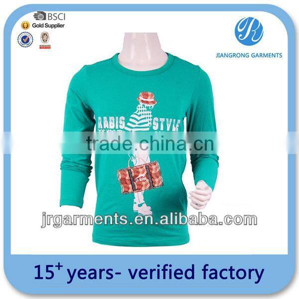 2015 kids wholesale t shirts girls printed t shirts