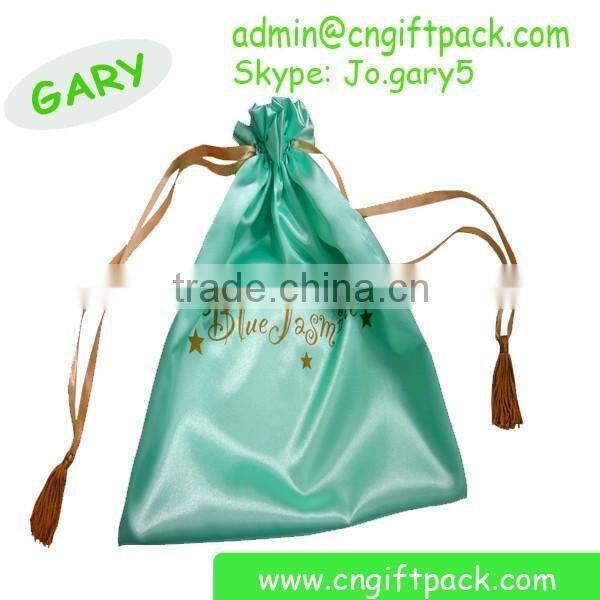 Satin Drawstring Hair Extension Bag Hair Bags Packaging