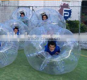 inflatable bumper ball body zorb for snow desert