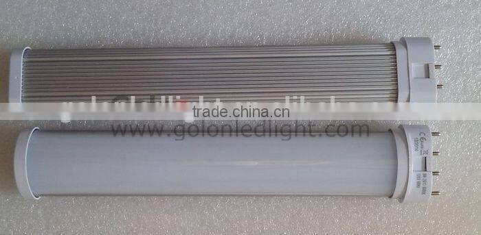 2G11 12W LED tube replace 24W PLL 100-277V 1300Lm Ra80 3 years warranty 2G11 led lamp