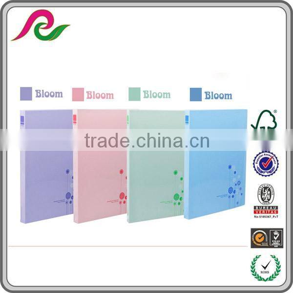 Waterproof plastic file folder sheets