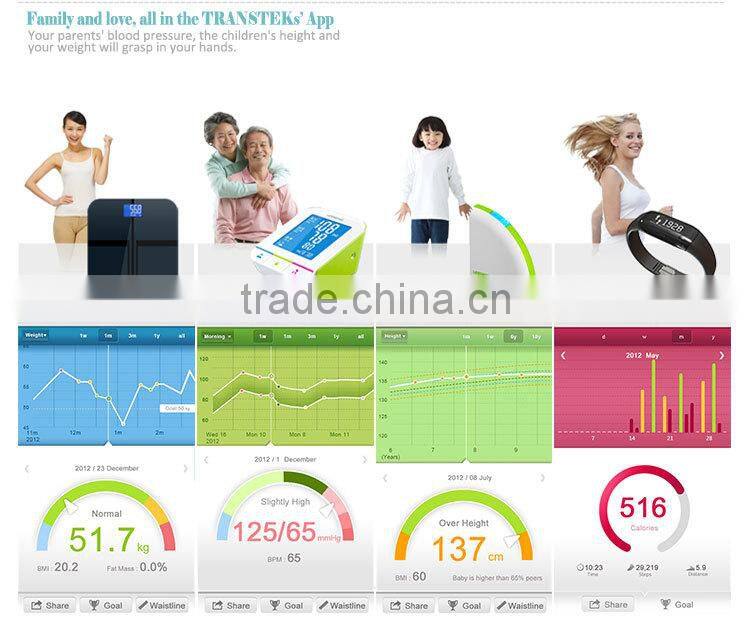 BT4.0 body fat scale, wirless body fat scale, bluetooth4.0 body fat scale