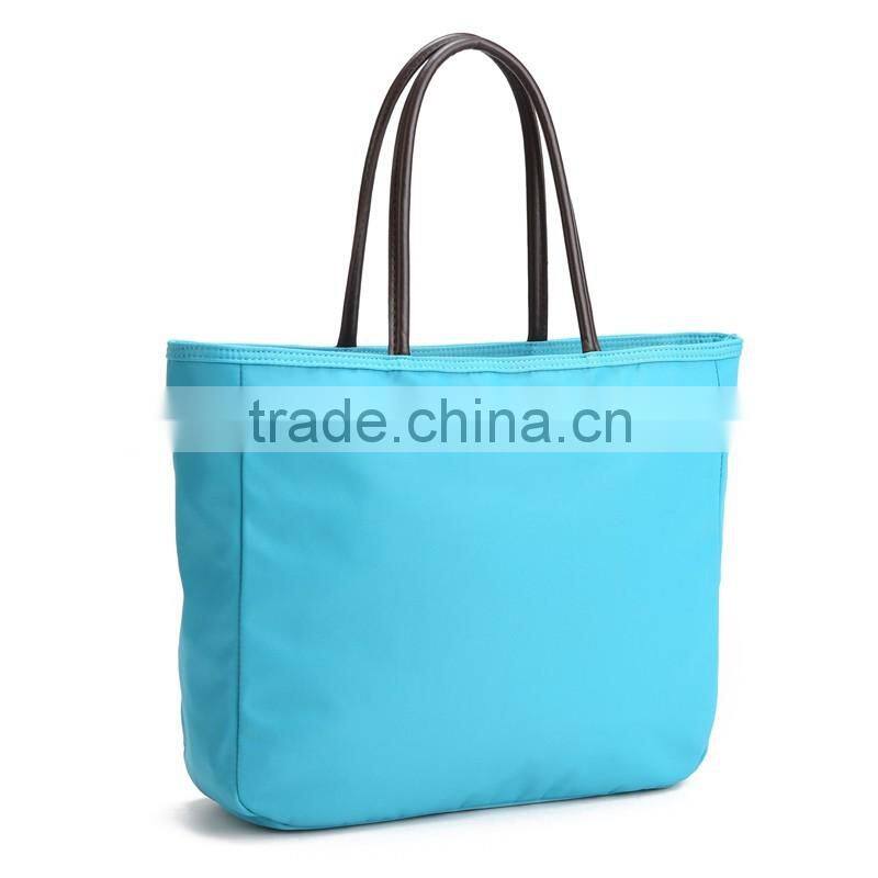 Newest high quality fashionable nylon waterproof tote bag cheap GW741