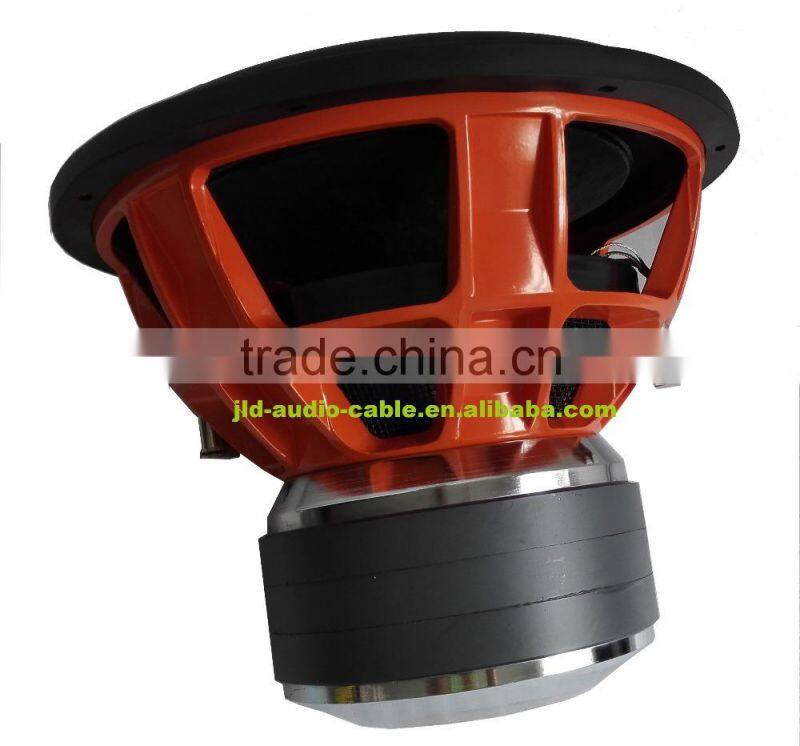 China made car speaker subwoofer,3000W RMS / 6000W Max power car subwoofer SPL15 15" car subwoofer /car subwoofer speaker