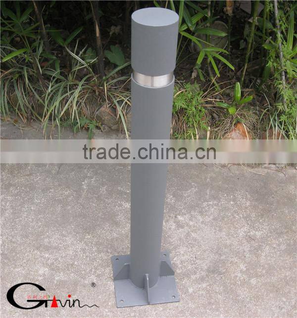 Flexible steel pipe bollard in ground fixing with socket,removable bollard in factory price