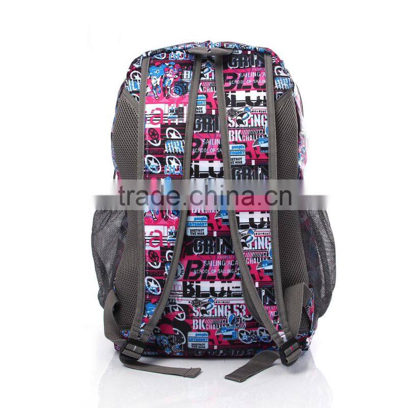 2016 New design promotion cheap customized school backpack