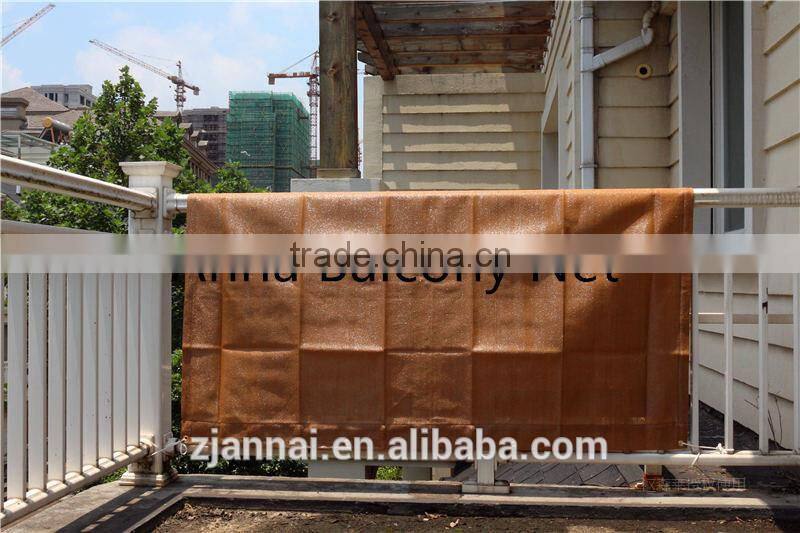 Balcony Sun Shade Net HDPE Shade Sail with UV protection for balcony